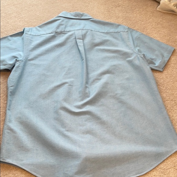 Ralph Lauren Oxford Chambray Short Sleeve Shirt - Picture 8 of 9